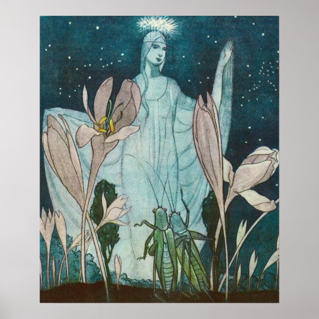 Vintage Illustration by Else Wenz Vietor Poster (Front)