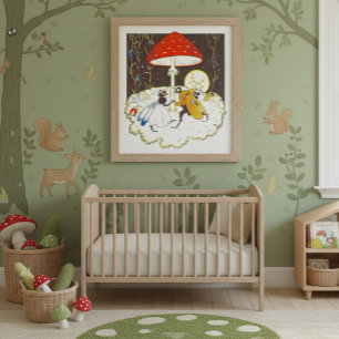 Vintage Illustration by Else Wenz Vietor  Poster