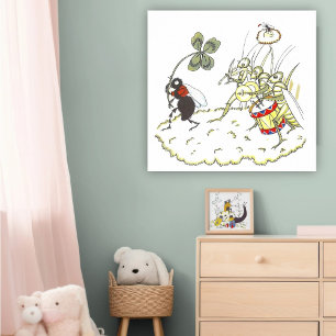 Vintage Illustration by Else Wenz Vietor  Poster