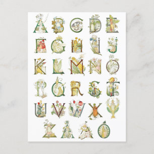 Vintage Illustration by Ottilia Adelborg  Postcard