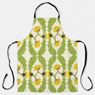 vintage illustration decorative seamless pattern w apron