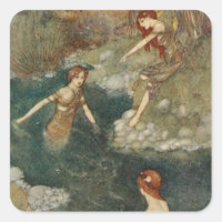 Vintage Illustration Edmund Dulac Tempest