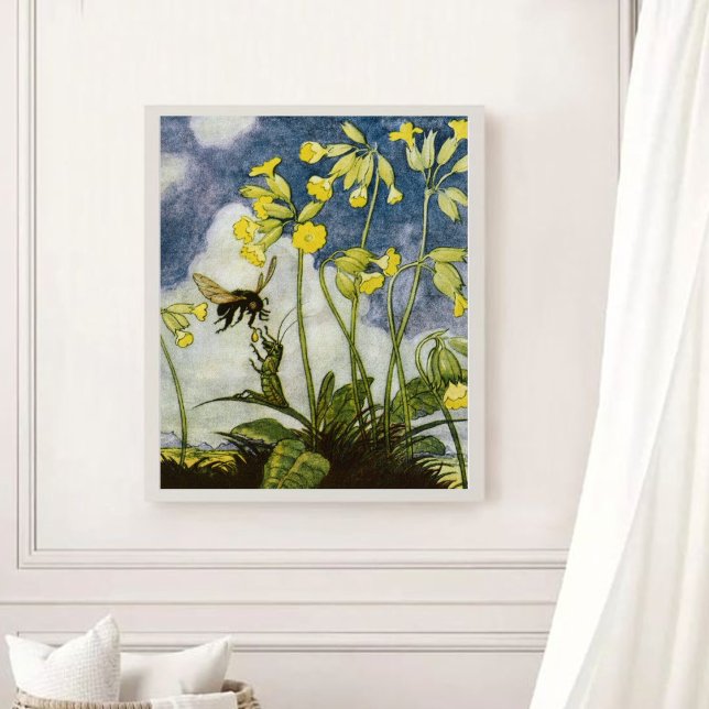 Vintage Illustration Else Wenz Vietor Poster (Creator Uploaded)