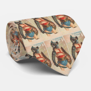 Vintage Illustration of a Gladiator (1887) Tie