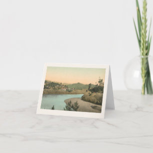 Vintage Illustration of Guerneville, Ca  Thank You Card
