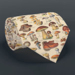 Vintage illustration of mushrooms tie<br><div class="desc">A plate from Larousse Universel,  a French illustrated encyclopaedia published in 1922 from the original work of Pierre Larousse (October 23,  1817 – January 3,  1875).</div>