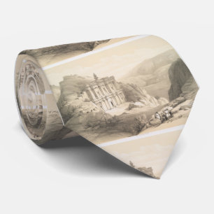 Vintage Illustration of Petra (1849) 2 Tie