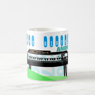 Vintage Illustration Organ 30th Birthday Mug