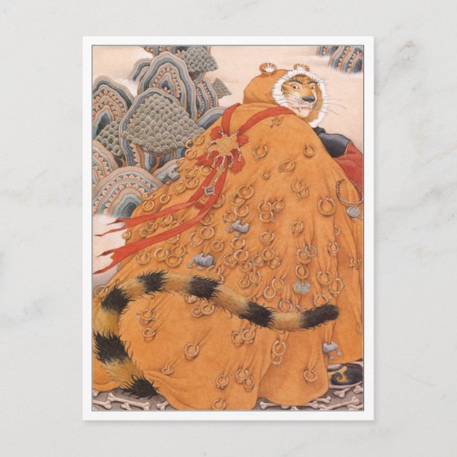 Vintage Illustration Postcard (Front)