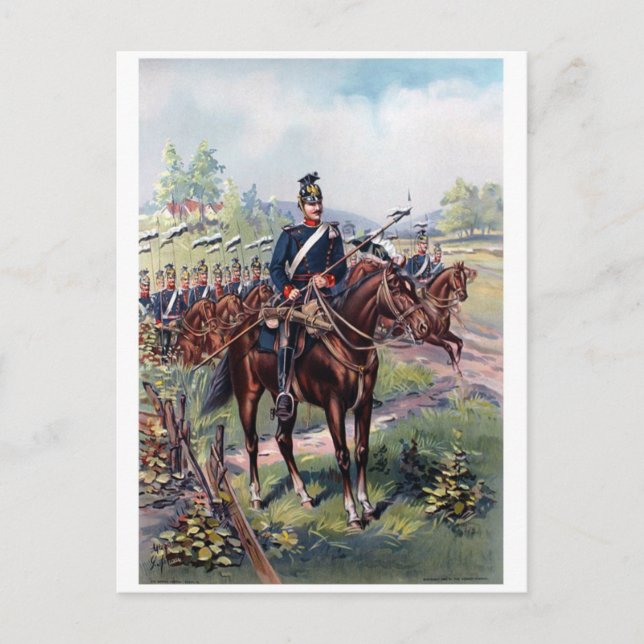 Vintage Illustration Postcard (Front)