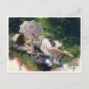 Vintage Illustration Postcard