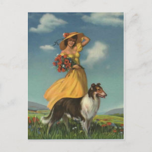 Vintage Illustration Postcard