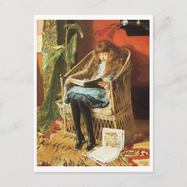 Vintage Illustration Postcard (Front)