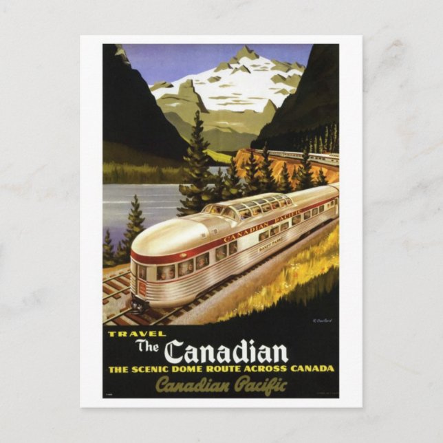 Vintage Illustration Postcard (Front)