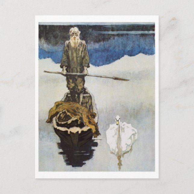 Vintage Illustration Postcard (Front)