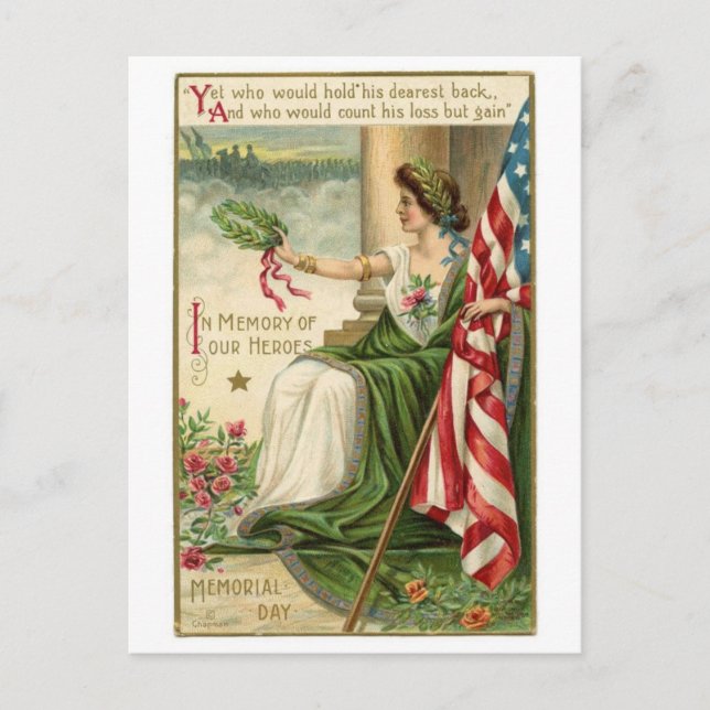 Vintage Illustration Postcard (Front)