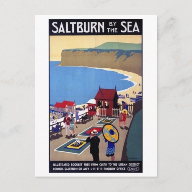 Vintage Illustration Postcard (Front)