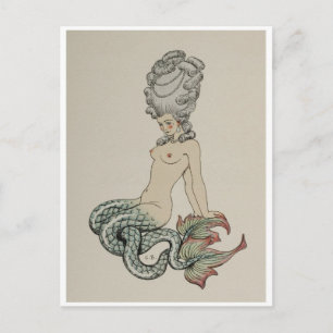 Vintage Illustration Postcard