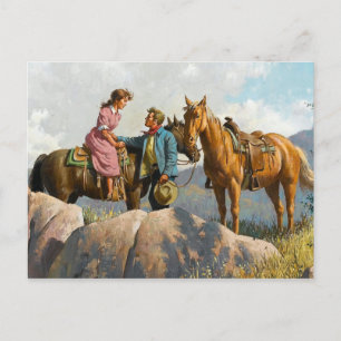 Vintage Illustration Postcard