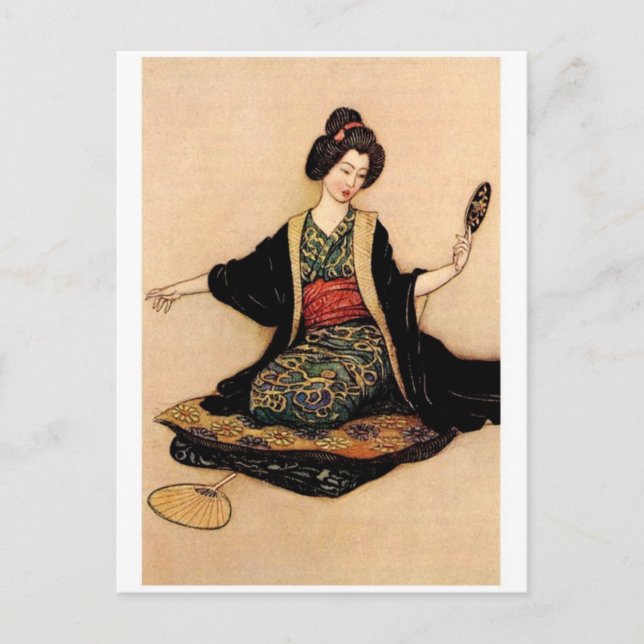 Vintage Illustration Postcard (Front)