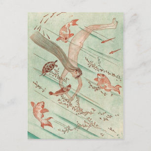 Vintage Illustration Postcard