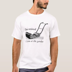 VINTAGE ILLUSTRATION - Retirement T-shirt