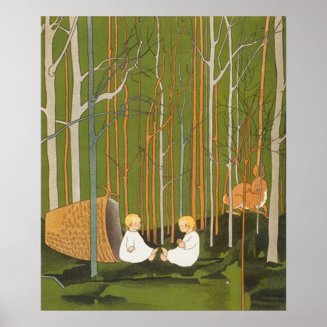 Vintage Illustration Sibylle Von Olfers Poster (Front)