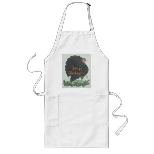 Vintage IllustrationThanksgiving Apron