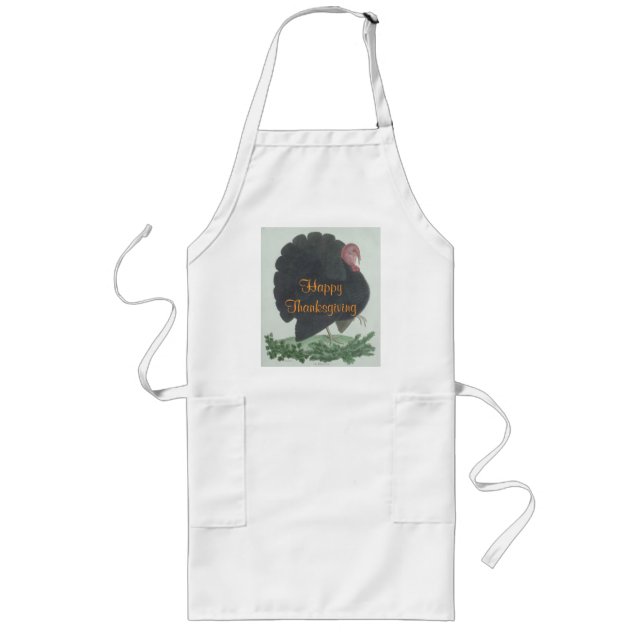 Vintage IllustrationThanksgiving Apron (Front)