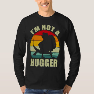 Vintage Im Not A Hugger Horned Lizard T-Shirt