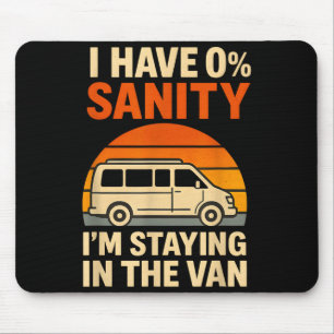 Vintage I'm Staying In Tha Van Funny Phasmophobia Mouse Mat