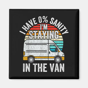 Vintage I'm Staying In Tha Van Phasmophobia Gamer  Magnet