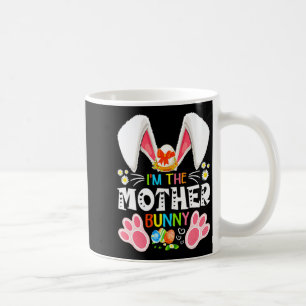 Vintage Im The Mother Bunny Funny Easter T Shirt Coffee Mug