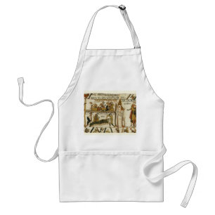 Vintage image, Bayeux Tapestry Standard Apron