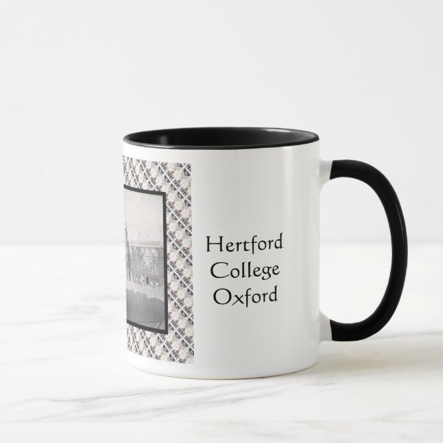 Vintage image, Hertford College, Oxford Mug (Right)