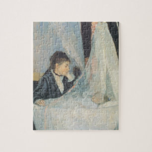 Vintage Impressionism, Cradle by Berthe Morisot Jigsaw Puzzle