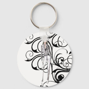 Vintage In Stylish Keychain