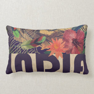 Vintage India Travel Lumbar Cushion