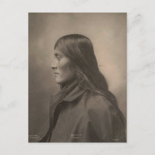 Vintage indian : Bartelda, Apache - Postcard