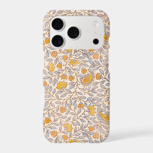 Vintage Indian Block Print floral pattern