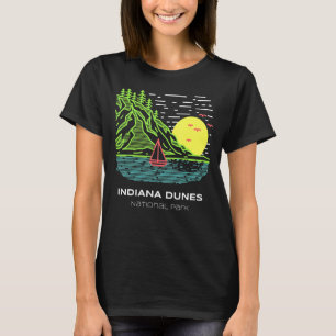Vintage Indiana Dunes National Park Hike T-Shirt
