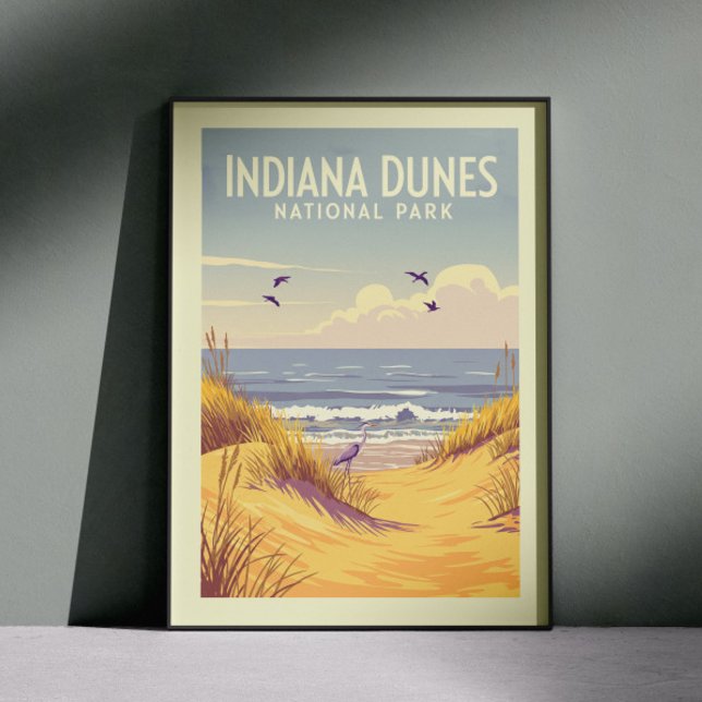 Vintage Indiana Dunes National Park  Poster (Creator Uploaded)