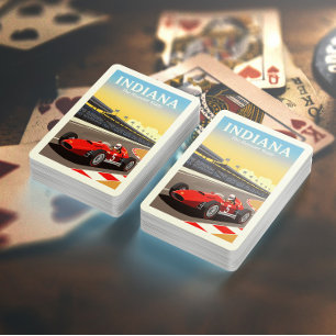 Vintage Indiana Playing Cards