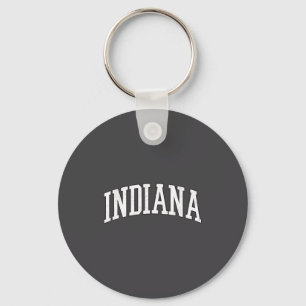 Vintage Indiana Vintage Design Men Women Kids Key Ring