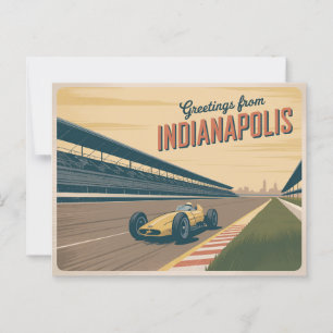 Vintage Indianapolis Postcard Greetings from