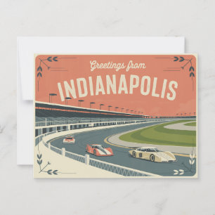 Vintage Indianapolis Postcard Greetings from