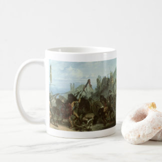 Vintage Indians, Bison Dance by Karl Bodmer Coffee Mug
