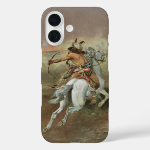 Vintage Indians, For Supremacy by CM Russell iPhone 16 Case