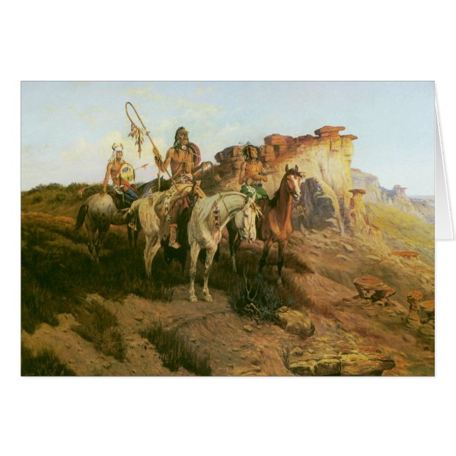 Vintage Indians, Prowlers of the Prairie, Seltzer, (Front Horizontal)