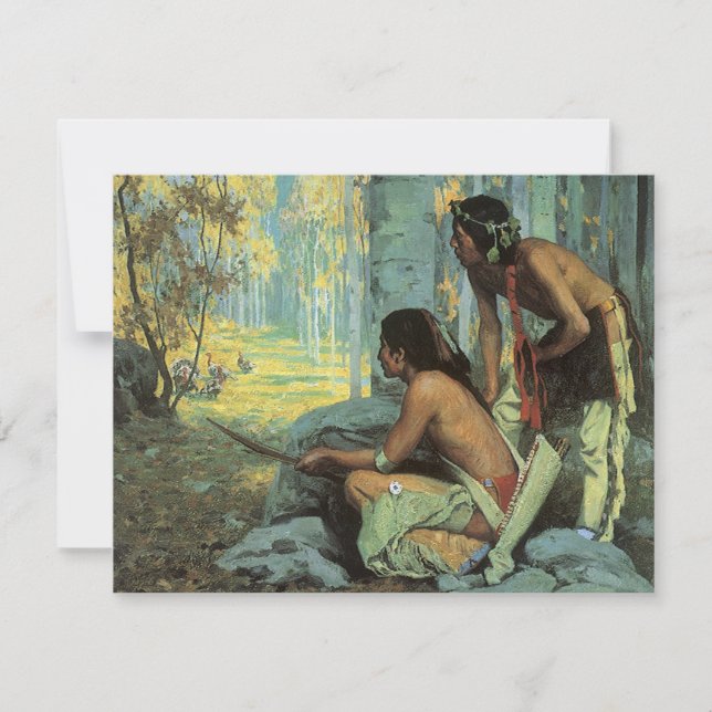 Vintage Indians, Taos Turkey Hunters by Couse (Front)